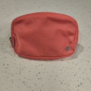 lululemon athletica Coral Zip Cosmetic Pouch